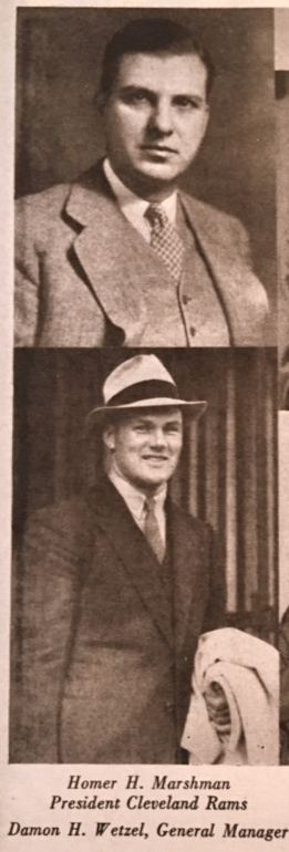 Homer H. Marshman and Damon "Buzz" Wetzel